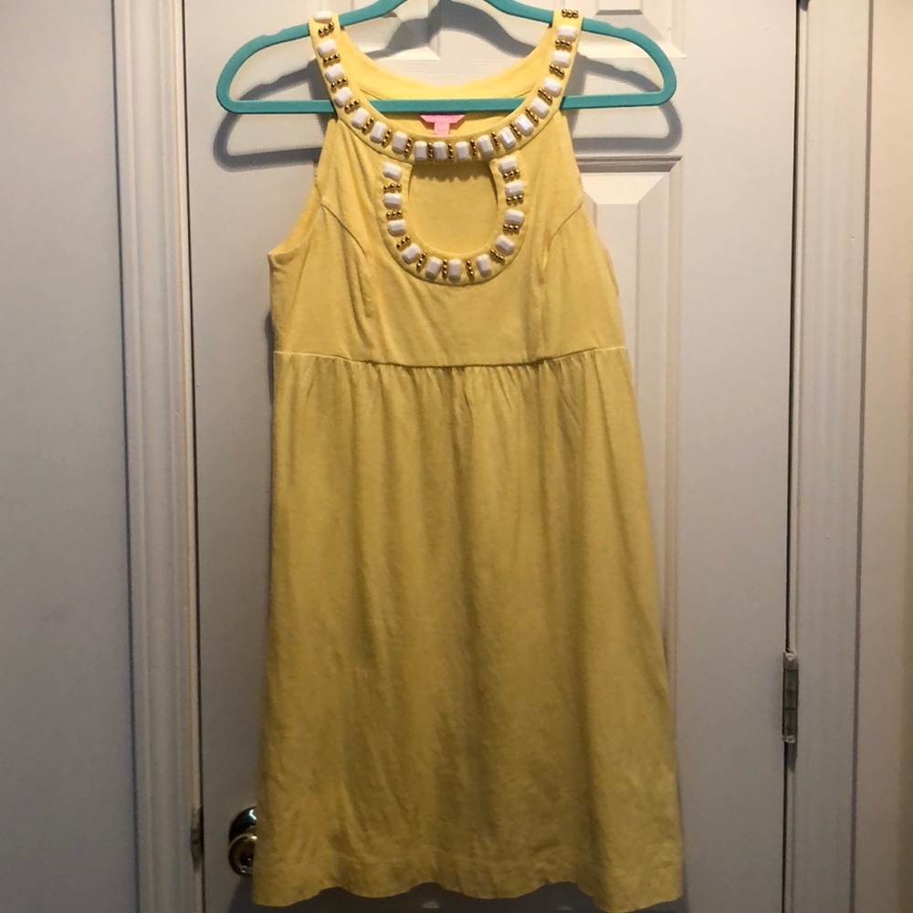 Lilly Pulitzer starfruit yellow Grace dress